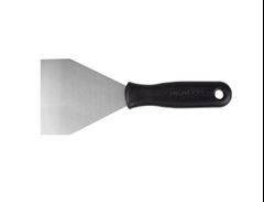 ESPATULA DE ACO 08CM RETA CABO DE PVC MOMFORT