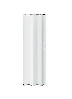 PORTA SANFONADA 60CM BRANCA COM  KIT FORTLEV