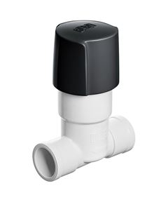 REGISTRO PRESSAO PVC SOLDAVEL 20MM BRANCO/PRETO FACILITA HERC