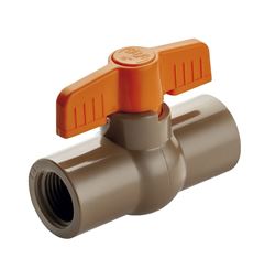 REGISTRO ESFERA PVC ROSCA INTERNA 1/2' HERC