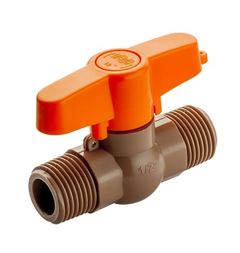 REGISTRO ESFERA PVC ROSCA EXTERNA 1/2' HERC