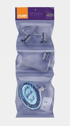 KIT PARA BANHEIRO TURIM 4 PEÇAS CIVITT