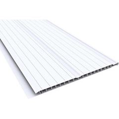 FORRO PVC 20CMX4MT BRANCO FRISADO COM 12M² FORTLEV