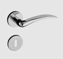 FECHADURA PADO CLASSIC ROSETA 691 CROMADO INTERNA