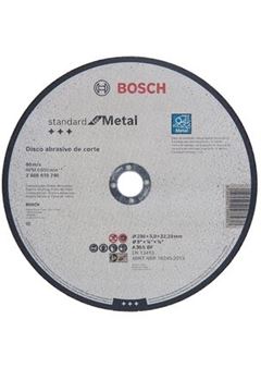 DISCO DE CORTE PARA FERRO 9' BOSCH