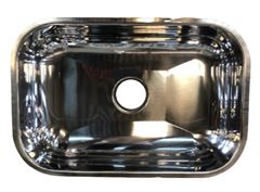 CUBA INOX N.1 BRILHANTE 46X30X11 FABRINOX