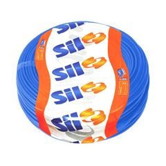 CABO FLEXIVEL 04.00MM AZUL COM 50 METROS SIL