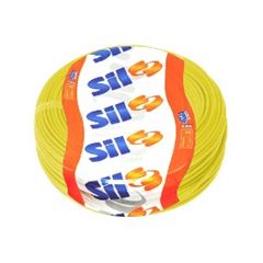 CABO FLEXÍVEL 01.50MM AMARELO COM 50 METROS SIL