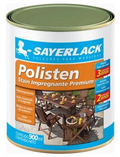 VERNIZ STAIN POLISTEN 900ML TRANSPARENTE SAYERLACK