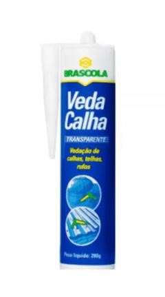 VEDA CALHA 280G INCOLOR BRASCOLA