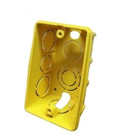 CAIXA DE LUZ 4X2 AMARELA DHON