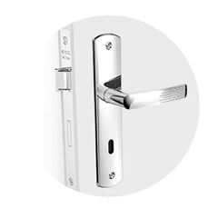 FECHADURA PALIWAY RETA INTERNA CROMADO SOPRANO