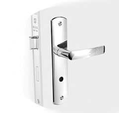 FECHADURA PALIWAY RETA WC CROMADO SOPRANO