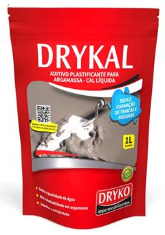 ADITIVO PLASTIFICANTE DRYKAL POUCH 1L DRYKO