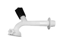 TORNEIRA PVC TANQUE COM CHUVEIRO BRANCO 10CM DHON
