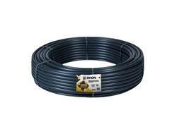 MANGUEIRA PRETA PARA IRRIGAÇÃO LISA REFORÇADA 3/4'X2.0 COM 100M DHON