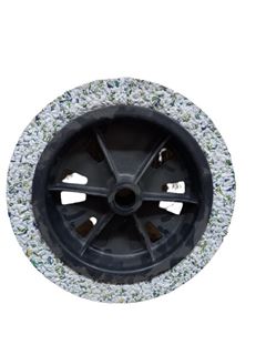 PNEU+RODA PARA CARRO DE MAO 2,50X8X1 (26MM)  FORCE