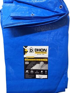 LONA LEVE 4X5M AZUL 110G DHON