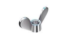 PORCA BORBOLETA 1/4' COM 5 UNIDADES SFOR 