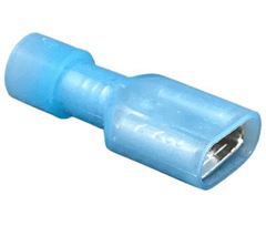 TERMINAL FÊMEA NYLON TOTAL ISOLADO 2,5MM AZUL SFOR