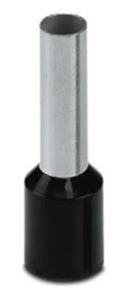 TERMINAL C8 ISOLANTE TUBULAR SIMPLES  PRETO 1,5MM COM 20 UNIDADES  SFOR
