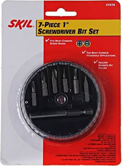 JOGO BITS SKIL PARA PARAFUSO COM 07 UN