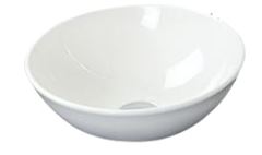 CUBA SOBREPOR REDONDA 29CM BRANCA BELLA PIA