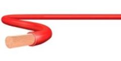 CABO RIGIDO 1KV 06.00MM VERMELHO HEPR SIL
