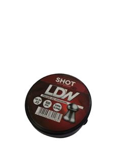 CHUMBINHO PARA CARABINA DE PRESSÃO SHOT MINI 5,5MM COM 100 UNIDADES LDW