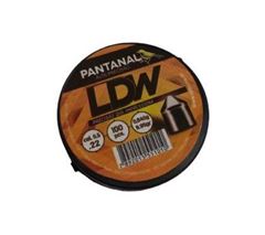 CHUMBINHO PARA CARABINA DE PRESSÃO PANTANAL MINI 5,5MM COM 100 UNIDADES LDW