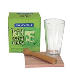 KIT CAIPIRINHA 3 PEÇAS TRAMONTINA