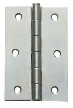 DOBRADIÇA COMUM CANTO ZINCADA 3.1/2' COM 12 PARES METALVI