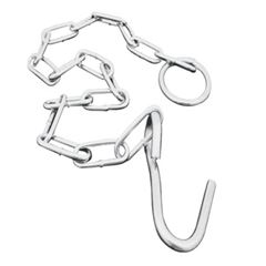 CORRENTE PARA REDE 40CM ZINCADA CARTELA METALVI