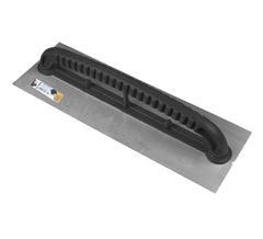 DESEMPENADEIRA AÇO LISA 37X12CM CABO PLÁSTICO DHON