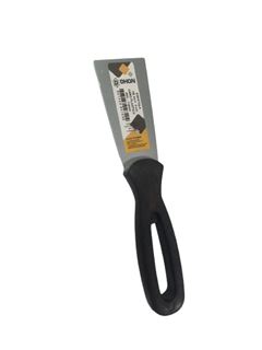 ESPATULA DE AÇO 4CM CABO PLÁSTICO DHON