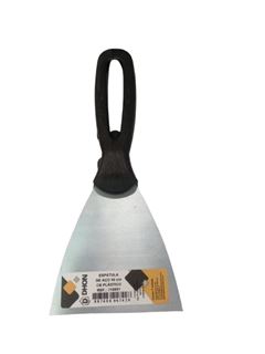 ESPATULA DE AÇO 8 CM CABO PLÁSTICO DHON