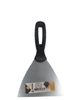 ESPATULA DE AÇO 10 CM CABO PLÁSTICO DHON
