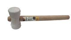 MARRETA DE BORRACHA 40MM BRANCO DHON