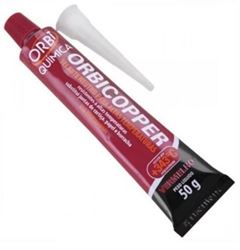 SILICONE ALTA TEMPERATURA 50G VERMELHO ORBICOPPER ORBI