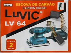 ESCOVA DE CARVÃO LV64  LUVIC