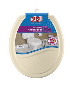 ASSENTO SANITARIO ALMOFADADO BEGE 2388 HERC