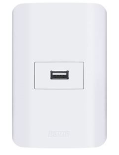 ROMAZI CANOA  TOMADA USB HORIZONTAL1629