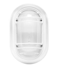 LUMINARIA TARTARUGA COM GRADE BRANCA E-27 SUPREMA TASCHIBRA