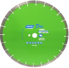 DISCO DIAMANTE PRA CONCRETO 350MMX25,4 NORTON