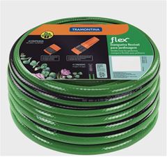 MANGUEIRA PARA JARDIM TRANÇADA 50M VERDE/PRETA TRAMONTINA