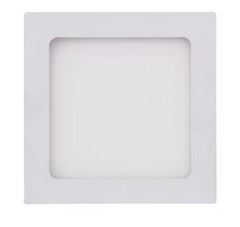 PLAFON LED SOBREPOR QUADRADA 12W BRANCO 6500K OUROLUX