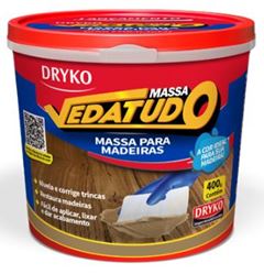 MASSA PARA MADEIRA 400G MOGNO DRYKO