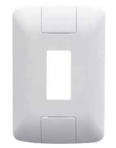 TRAMONTINA ARIA  PLACA 1 POSTO 4X2 VERTICAL BRANCO 