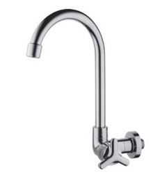 TORNEIRA ABS COZINHA MESA BICA MÓVEL CROMADO SICÍLIA HERC