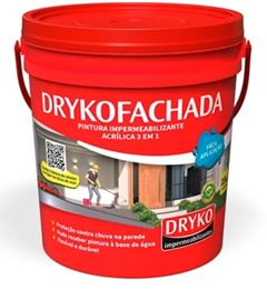 DRYKO FACHADA IMPERMEABILIZANTE ACRILICO 18LT